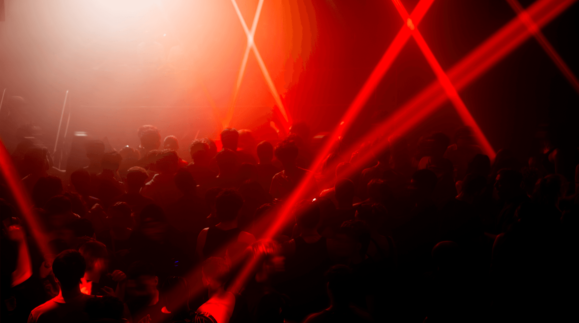 Packed dancefloor inside Amber's during a club night.