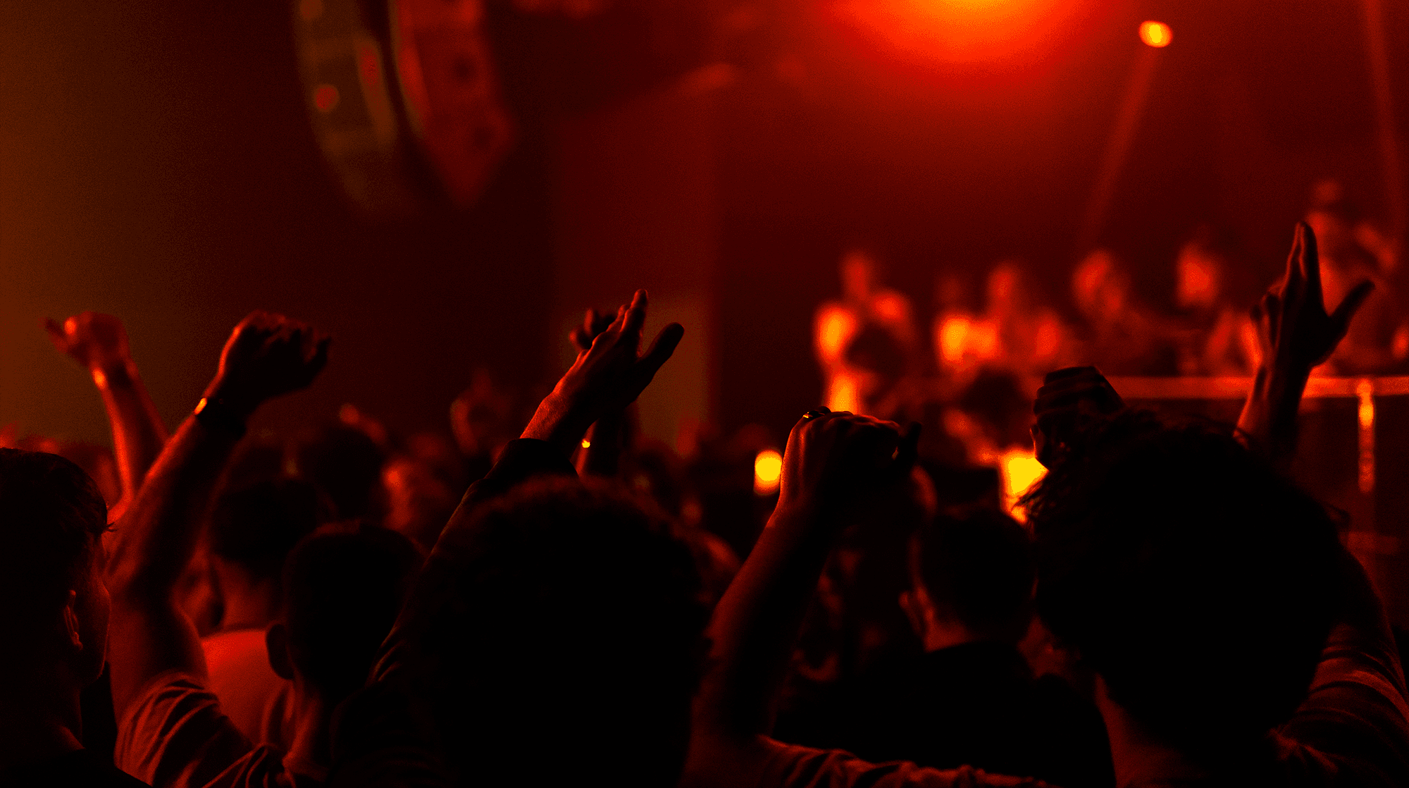 Guests gathered inside Amber's event space.